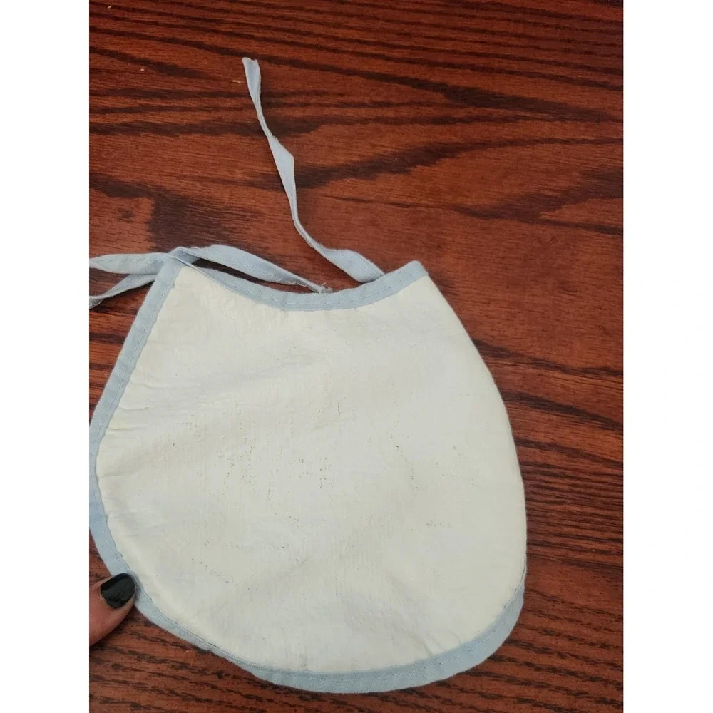 Vintage Garfield‎ Cat Bib With Plastic/Vinyl Backing It's A Boy GUC
